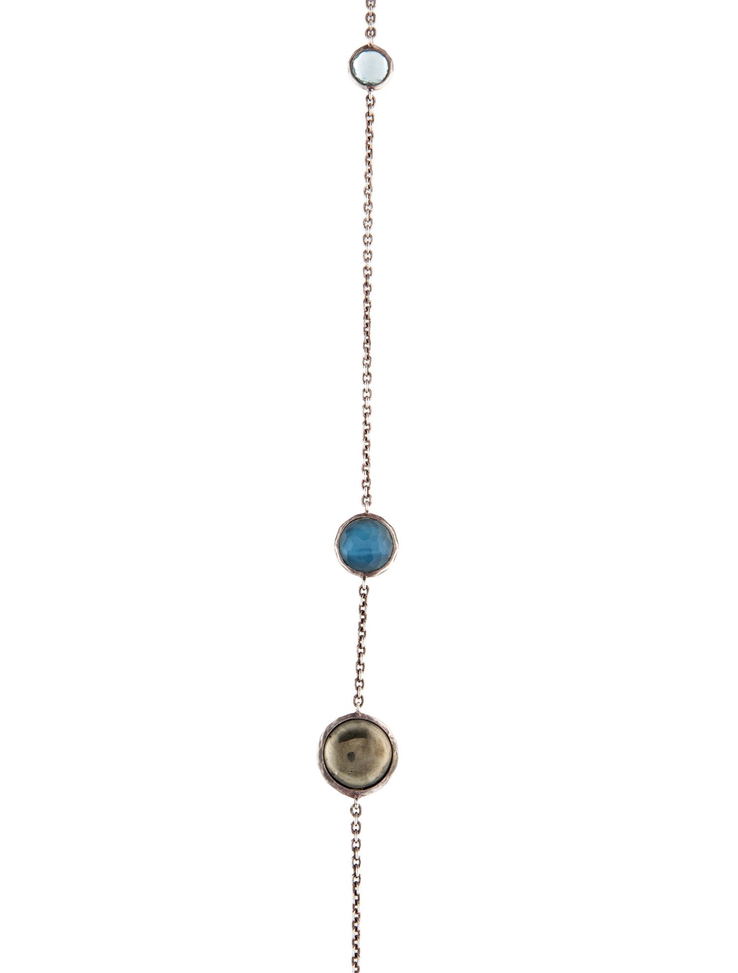 Ippolita Mother of Pearl & Multistone Doublet Long Station Necklace